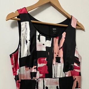 Pink, White & Black timeless dress